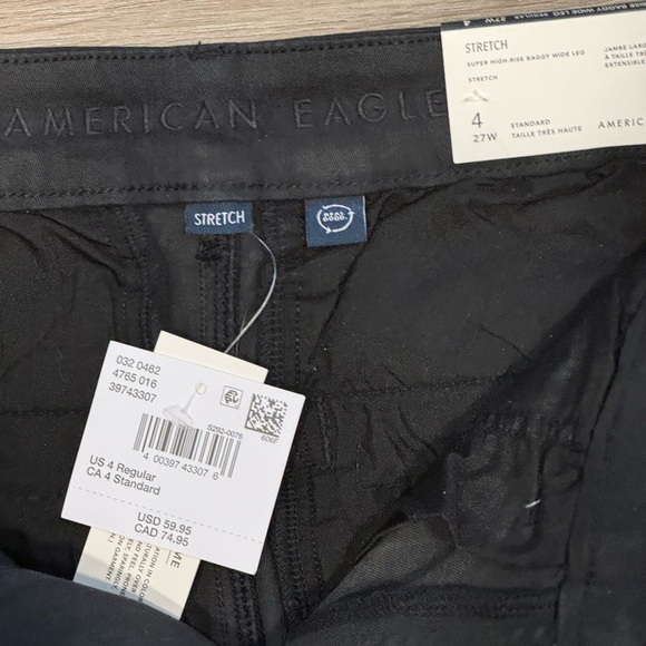 American eagle “super high rise baggy wide leg” - Picture 3 of 6